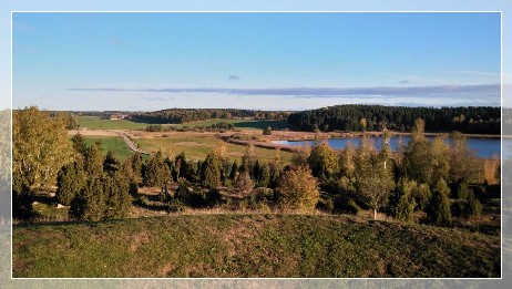 Roadtrips view from Uppsa Kulle