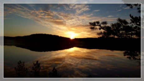 sunset Sörmland